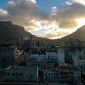 ZAF WC CapeTown 2016NOV12 StrandTowerHotel 003    Table Mountain   on the left and   Lions Head   on the flank the northern end of the city. : Africa, Cape Town, South Africa, Western Cape, 2016, November, 2016 - African Adventures, Southern, Strand Tower Hotel